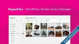 HappyFiles Pro - WordPress Media File