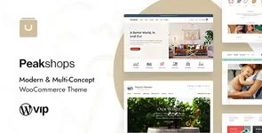 PeakShops - Modern & Multi-Concept WooCommerce Theme