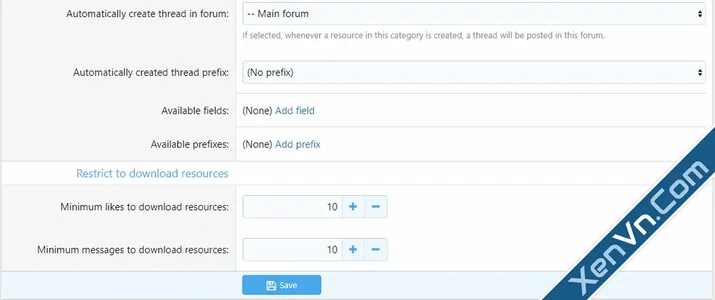 [XenConcept] Restrict To Download Resources - Xenforo 2
