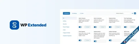 WP Extended Pro - The Modular All-In-One WordPress Plugin