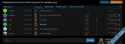 [DCom] Live Statistic - Xenforo 2
