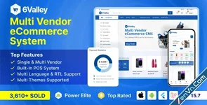 6Valley Multi - Vendor eCommerce CMS - Mobile App, Website, Seller and Admin Panel
