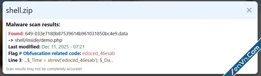 Malware Scanner for Xenforo 2 (System Files and Attachments)
