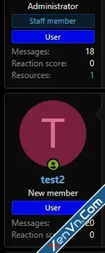 AIXF XFRM Count Under Avatar - Xenforo 2