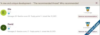 [Goldex] Favorite – Thread Recommendations - XF2