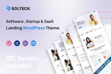 SolTeck - Software, Startup & SaaS Landing WordPre