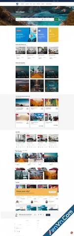 Theme web đặt tour, khách sạn đầy đủ tính năng