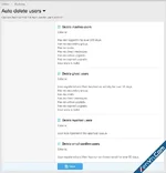 AndyB - Auto delete users - Xenforo 2