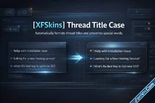 [XFSkins] Thread Title Case - Xenforo 2