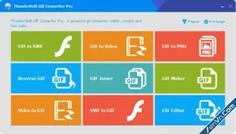 ThunderSoft GIF Converter - Convert gif to any file formats