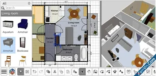 Sweet Home 3D - Interior design tools
