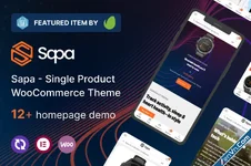 Sapa - Product Landing Page WooCommerce Theme