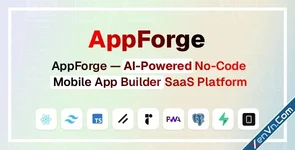 AppForge - AI-Powered No-Code Mobile App Builder SaaS Platform