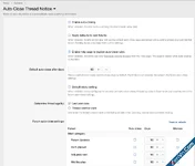 Auto Close + Thread Notice - Xenforo 2