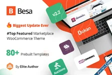 Besa - Elementor Marketplace WooCommerce Theme
