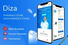 Diza - Pharmacy Store Elementor WooCommerce Theme