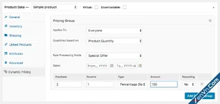 WooCommerce Dynamic Pricing