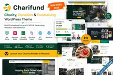 Charifund Charity Donation Fundraising Nonprofit - Wordpress Theme