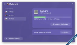 MacDrive - Mac disk access on Windows