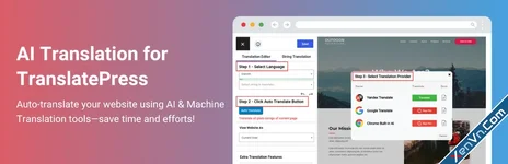 AI Translation For TranslatePress Pro