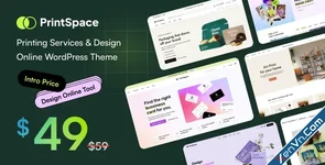 PrintSpace - Printing Services & Design Online WooCommerce WordPress theme