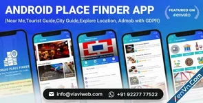 Android Place Finder (Near Me,Tourist Guide,City Guide,Explore Location, Admob with GDPR)