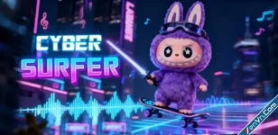 Cyber Surfer - Rhythm Odyssey - APK Mod
