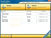 BackUp Maker Professional - Automatic Backup for Windows