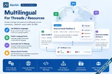 Multilingual for Threads / Resources - XenForo 2