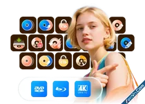 DVDFab - Leading DVD/Blu-ray/UHD Backup, Ripping, and Burning Tool