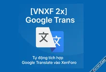 [VNXF 2x] Google Translate - Automatically integrate Google Translate into XenForo