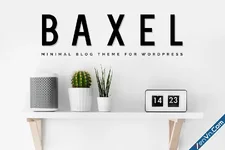 Baxel - Minimalist WordPress Blog Theme