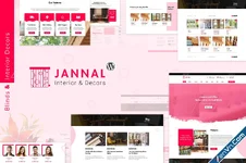 Jannal - Curtains, Blinds & Interior Decor Theme