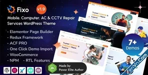 Fixo - Mobile Phone, Computer Repair & Electronics Service WordPress Theme