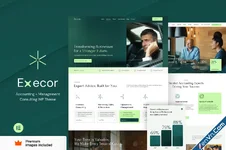 Execor - Accounting and Management Consulting WordPress Theme