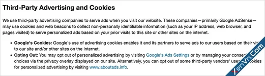 AndyB - AdSense policy - Xenforo 2