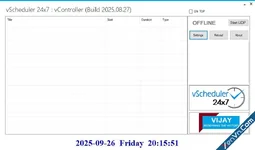 vScheduler 24×7 NEW Smart vMix Scheduler