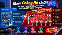 Mạch Chống Hú Là Gì? Ứng Dụng Trong Hệ Thống Karaoke Và Giải Pháp DSP Tất Cả Trong Một