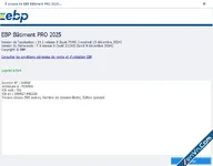 EBP Bâtiment PRO Software