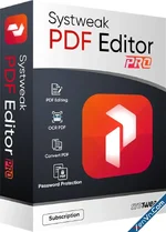 Systweak PDF Editor Pro - Offline PDF Editor for Windows