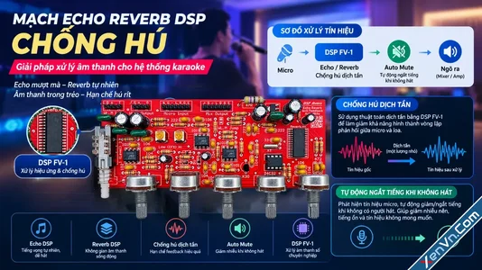 Chống Hú Dịch Tần Là Gì? Giải Pháp Chống Hú Karaoke Bằng DSP FV-1