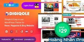 Digiqole - News Magazine WordPress Theme