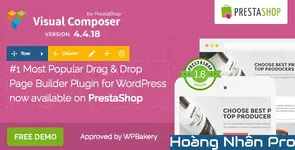 Visual Composer - Page Builder for Prestashop