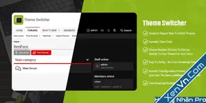 Quick Theme Switcher - Xenforo 2