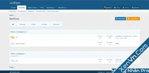 [J] Forum List Tabs - Xenforo 2