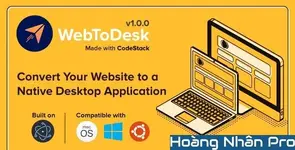 WebToDesk - Convert Your Website to a Native Desktop Application