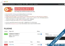Gonzales - Speed up WordPress Plugin
