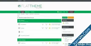 FlatTheme - PigmentGreen - Xenforo 2