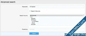 AndyB - Advanced Search - Xenforo 2