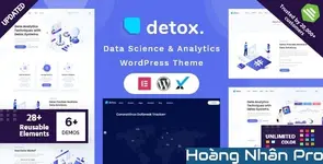 Detox - Data Science & Analytics WordPress Theme